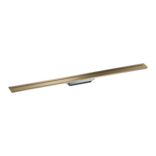 hansgrohe Duschrinne Drain 1000mm, FM-Set, frei im Raum, b bron