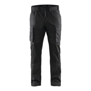 Blakläder Service Bundhose, dunkelgrau / schwarz, Konfektionsgröße 26 Grammatur 166
