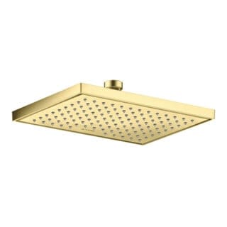 hansgrohe Kopfbrause EcoSmart plus Axor Deck.- o Wd, 245x185mm, 1j, brush. br