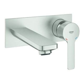 Grohe Fertigmontageset Lineare superst., 2-L-WT-Wd.-Arm., Ausl. 14,9cm