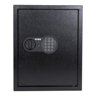 STIER Schlüsseltresor mit Elektronikschloss für 71 Schlüssel 450x360x120mm