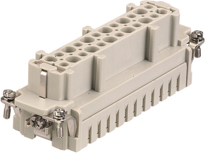 Harting Buchseneinsatz 24p.+PE, 16A, 500V, 6kV 09330242702
