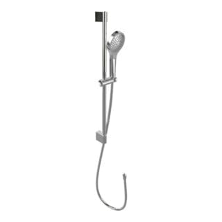 V&B Duschgarnitur Verve Showers 3-strg., Wandmont., brushed nickel black