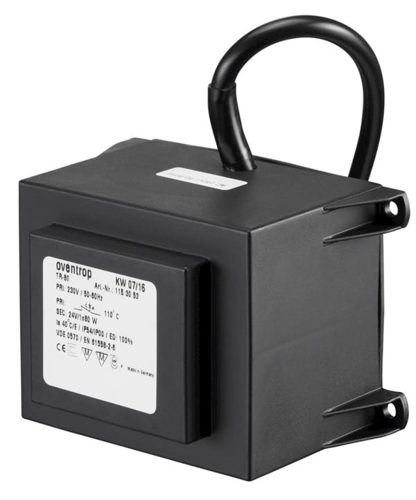 Oventrop Transformator CR BS TR-80, 230 V/50-60 Hz, 24 V/80 VA