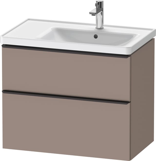 Duravit Waschtischunterschrank D-Neo 78,4x45,2cm, 1 Kast, B R, sw/Bas ma