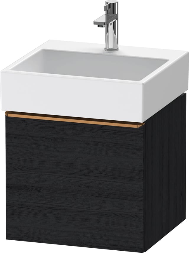 Duravit Waschtischunterschrank D-Neo 48,4x44,2cm, b geb/Ei sw, 1 Ausz., wandhängend