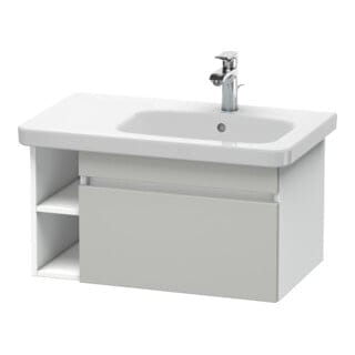 Duravit Waschtischunterschrank DuraStyle 73x44,8cm, B R, betongr/weiß ma, 1 Ausz.