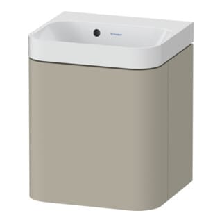 Duravit Möbelwaschtisch Happy D.2 Plus 40x36cm, 1 T, An li, o. HL, Tau s-matt