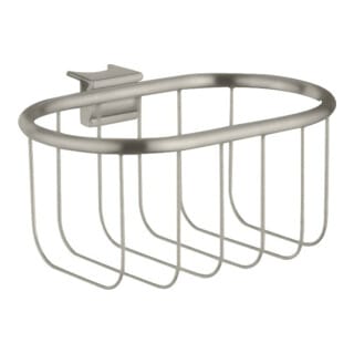 hansgrohe Seifenkorb Axor Montreux Met., Wandmont., 160x83mm, Edelstahl-Optik