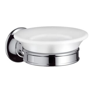 hansgrohe Seifenschale Axor Montreux Ein. Ker., Ha Me, Wandmont., brush. ni.