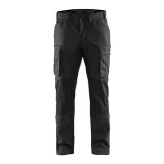 Blakläder Service Bundhose, dunkelgrau / schwarz, Konfektionsgröße 52 Grammatur 166