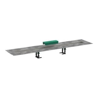 hansgrohe uBox universal Install-Set 1200mm, für Duschrinnen Fertigsets