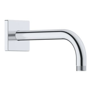 Duravit Brausearm 210mm, chr, geb., Wandmont., Ros. eckig