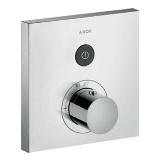 hansgrohe Fertigmontageset ShowerSelect UP-THM, 1 Verbr., eckig, Edelstahl-Optik