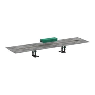 hansgrohe uBox universal Install-Set 1000mm, für Duschrinnen Fertigsets