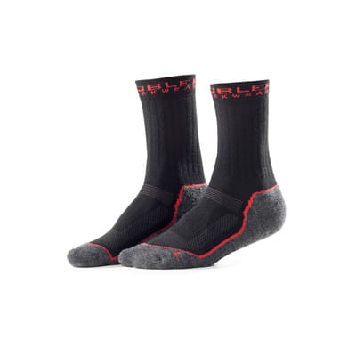 Kübler Funktionssocken, Doppelpack schwarz/anthrazit 40-43