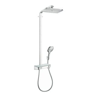 hansgrohe Showerpipe Raindance E mit Thermostat, 1jet, chrom