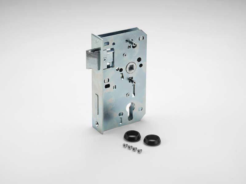 Ersatzschloss 140u Für Schlosskasten 40mm, Dornmaß 60mm, Verzinkt - Amf