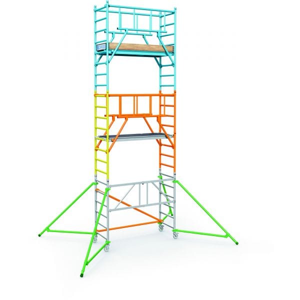 Zarges 1m Aufstockpaket S-PLUS (oranges Paket)