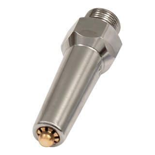 Riegler Lärmarme Runddüse, 1/2 - 27 UNS, Aluminium, Düsen-Außen-Ã¸ 11 mm, 29.201