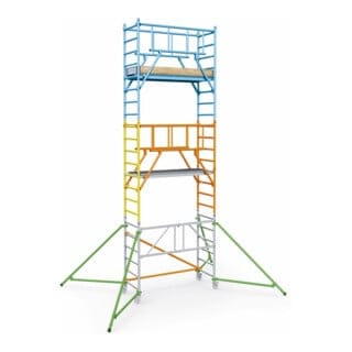 Zarges 2m Aufstockpaket S-PLUS (blaues Paket)