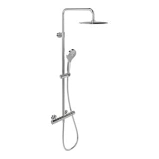 V&B Duschsystem Verve Showers TH, m Umst, 3-strg., Wd, brush. gol