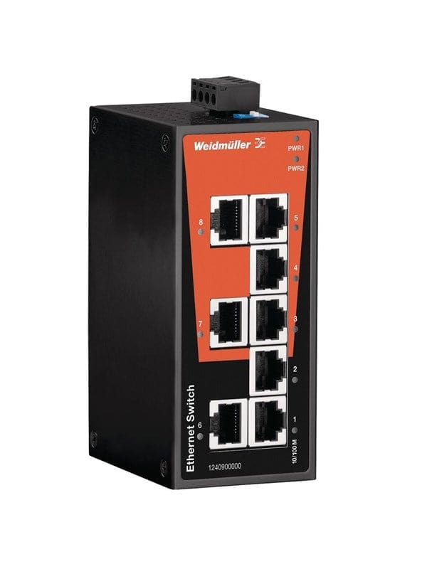 Weidmüller Netzwerk-Switch IE-SW-BL08-8TX