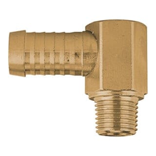 Riegler Winkel-Gewindetülle 90°, R 1/4 AG, Schlauchanschluss 13 mm