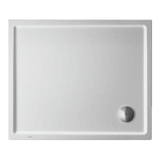 Duravit Rechteck-Duschwanne Starck Slimline 90x75x4,5cm, Antislip, weiß