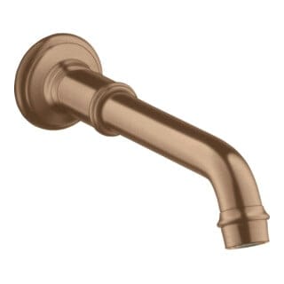 hansgrohe Wanneneinlauf Axor Montreux Ausladung 166-220mm, brushed red gold