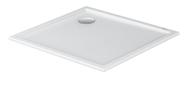 Duravit Rechteck-Duschwanne Starck Slimline 90x80x4,5cm, weiß