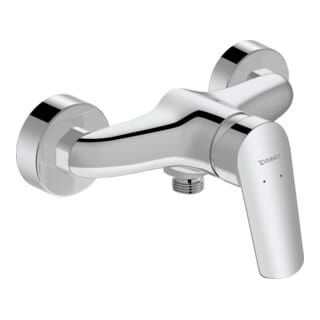 Duravit Brause-Einhebelmischer No. 1 AP, Wandmontage, chrom