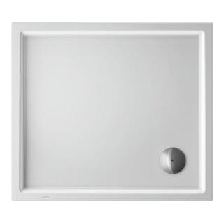 Duravit Rechteck-Duschwanne Starck Slimline 90x80x4,5cm, Antislip, weiß