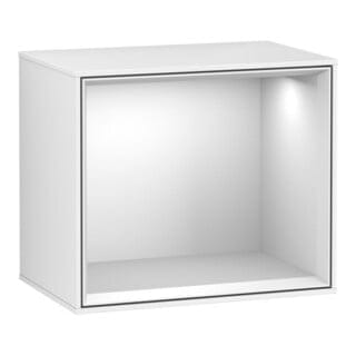 V&B Regalmodul Finion 41,8x35,6x27cm, Reg wh. m, glo wh. Lac