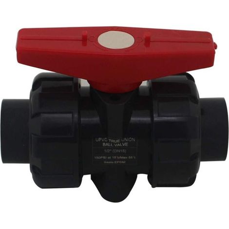 Doppelverschraubung Für Klebeverbindungen, Durchmesser 20 25 32 40 50 63 75 90 110 Mm, Pvc-kugelhahn, Kugelhahn Für Schwimmbecken (innendurchmesser 32 Mm)