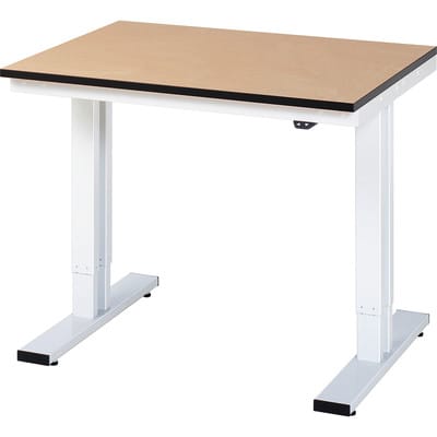 RAU Werktisch adlatus 300 elektrisch höhenverstellbar Arbeitsplatte MDF 1000 mm x 800 mm