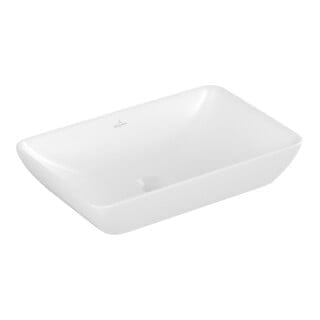 V&B Einbauwaschtisch VENTICELLO 55x36cm, o. HLB, m ÜL, st. white C-plus