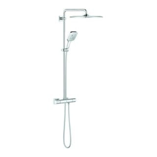 Grohe Duschsystem Rainshower SmartActive 310 mit AP-Thermostat, Wandmontage, chrom