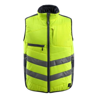 Mascot Grimsby Thermoweste Größe XL, hi-vis gelb/schwarzblau