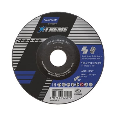 Norton Schruppscheibe X-Treme 125x7,0 T27