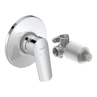 Duravit Fertigmontageset No. 1 UP-Einhebel-Brausemischer Set, 1 Verb, c