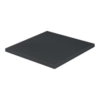 Duravit Quadrat-Duschwanne Stonetto 100x100x5cm, anthrazit