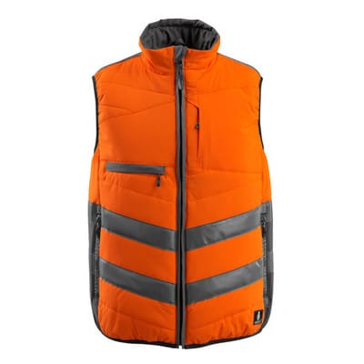 Mascot Grimsby Thermoweste Größe XL, hi-vis orange/dunkelanthrazit