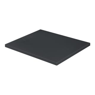 Duravit Rechteck-Duschwanne Stonetto 120x100x5cm, anthrazit