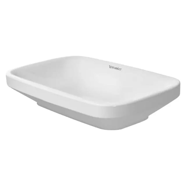 Duravit Aufsatzwaschtisch DuraStyle 60x38cm, geschli., o. HL, ÜL, HLB, weiß