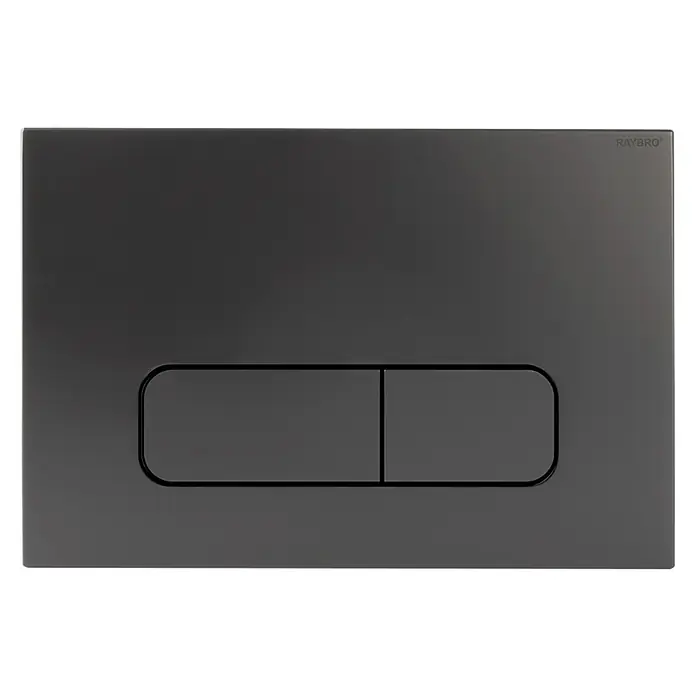 Betätigungsplatte Mocha Typ 2 (Gun Metal, 2-Mengen-Spülung)