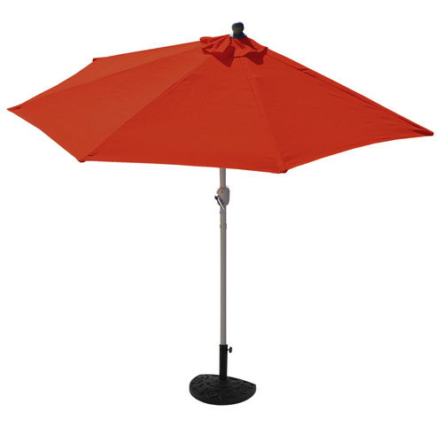 MVG Sonnenschirm »MVG-HA004«, 260 x 135 cm, mit Ständer - orange Bild 2