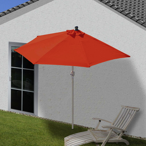 MVG Sonnenschirm »MVG-HA004«, 260 x 135 cm, ohne Ständer - orange Bild 3