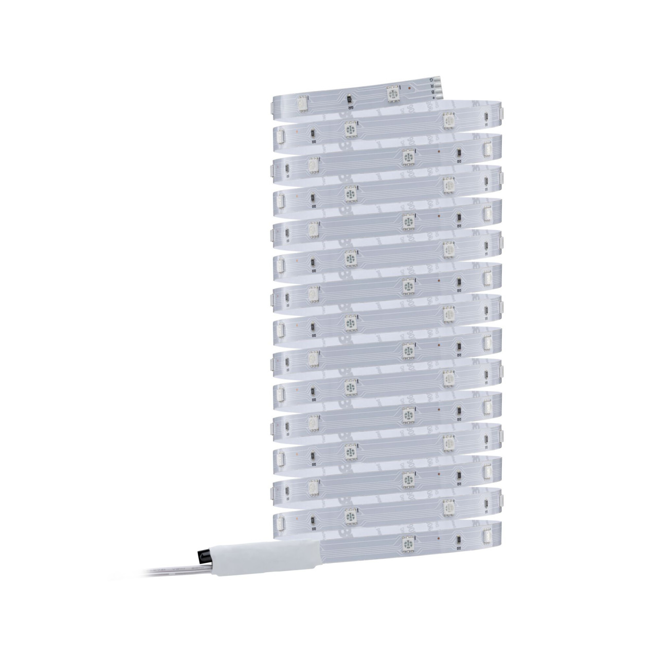 Paulmann LED-Strips BaseLED Komplett Set 5 m weiß Metall Bild 2