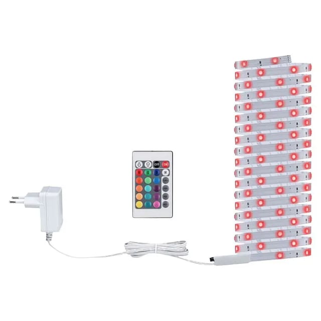 Paulmann LED-Strips BaseLED Komplett Set 10 m weiß Metall